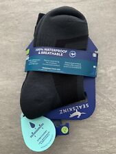 Sealskinz Waterproof & Breathable Mid Socks - Black/Anthracite 9-11 UK