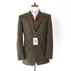 DAKS LONDON Sakko Jacket Gr 46 Vintage 100% Wolle Wool Made in GB Country Tweed