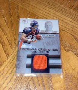 Panini 2010 Rookies & Stars Freshman Orientation Eric Decker Jersey Card 68/249 - Bild 1 von 5
