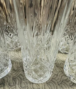 Set Six RCR Crystalleria Tumblers. Height 6” Italian Ultraclear. - Picture 1 of 5