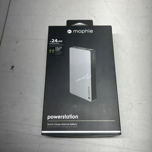 Mophie Gray Powerstation 24 Hour Quick Charge External Battery - 6000 mAh - Picture 1 of 2