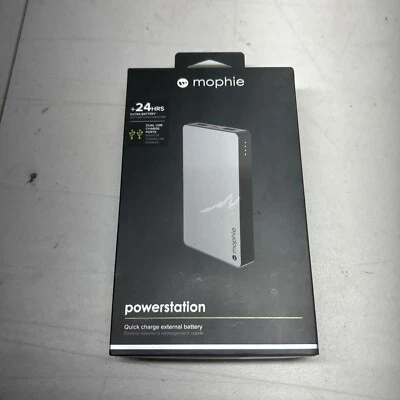 Mophie Gray Powerstation 24 Hour Quick Charge External Battery - 6000 mAh  - Image 1 of 2