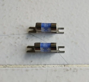 Lot of (2) Lawson NIT 10 AMP Fuses BS88-2 - Picture 1 of 4
