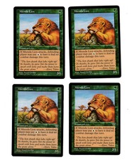 4x Mtenda Lion EX Mirage Mtg Magic EDH 4x x4