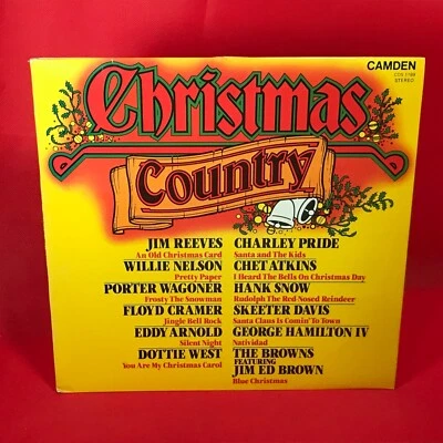 VARIOUS Christmas Country 1974 UK Vinyl LP Dottie West Willie Nelson Jim Reeves - Image 1 of 4