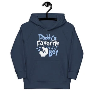 Daddy's Favorite Boy Kids eco hoodie - Picture 1 of 3