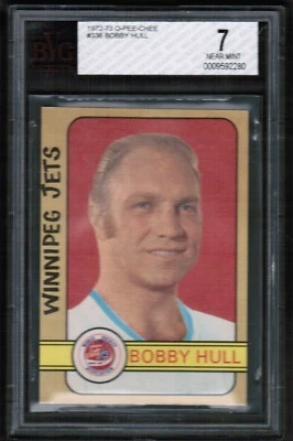 73 OPC O-Pee-Chee 1972 #336 Bobby Hull en muy buen estado 7 casi nuevo (WHA) Foto 1 de 4