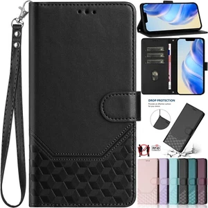 Custodia telefono portafoglio pelle PU flip per Samsung Galaxy A06 A05s A03a A04E A02 - Foto 1 di 72