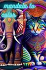 Mandala to color animals: live inspir? du mandala sur les animaux by Gabriel Fab