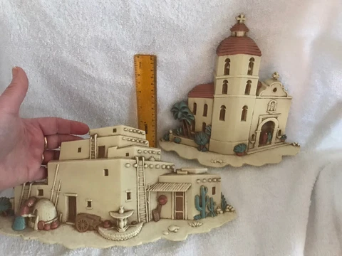 Vintage Home Interior Pueblo Wall Decor Cover