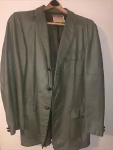 VINTAGE CALIFORNIAN Alan Ladd Size 38 Sportswear Leather Jacket GOOD CONDITION - Picture 1 of 11