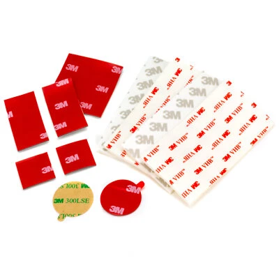 Doppelseitige Klebepads 3M VHB Klebeband Schaumstoff Klebstoff Montage - Bild 1 von 4