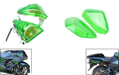 Para Kawasaki Ninja ZX10R;ZX14R;Concours 14;Lámpara Indicadora Indicadora Delantera+Trasera Foto 1 de 4