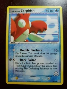 1x Team Aqua's Corphish - 26/95 - Poco común - Casi nuevo - Pokémon EX Team Magma vs. - Imagen 1 de 2