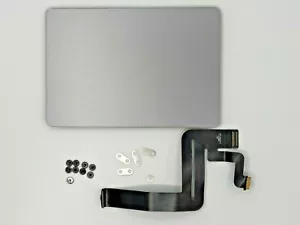 GRADE A OEM Trackpad Touchpad + Cable + Screws MacBook Air A1932 2018 2019 Gray - Picture 1 of 5
