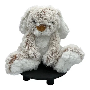 Melissa & Doug White Brown Burrow Bunny Rabbit Plush Long Ears 11" Soft Easter - Picture 1 of 7