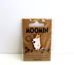 Moomin Happy Snorkmaiden Pin Badge "I'll have to calm down a bit" - Picture 1 of 2