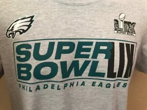 Super Bowl LIX Champions Philadelphia Eagles Long Sleeve Roster Shirt Size XL - Bild 1 von 4