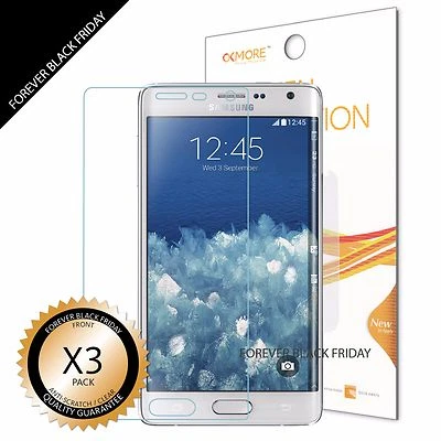 3x Clear Screen Protector Shield Guard For Samsung Note Edge - Image 1 of 3