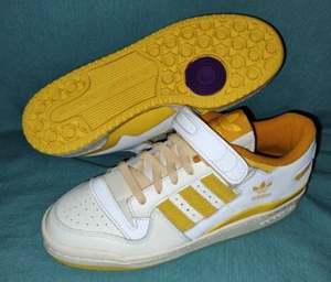 NICE ADIDAS FORUM 84 LOW MEN'S ATHLETIC SHOES SNEAKERS GX4537 SIZE 8.5 NEW - Picture 1 of 7