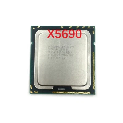 Intel Xeon X5690 3.46GHz 6.40GT/s LGA1366 12MB 6-Cores SLBVX Processor CPU 6# - Image 1 of 4