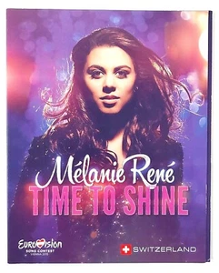 Mélanie René - Time To Shine, rear 2015 Eurovision song contest press CD - Bild 1 von 4