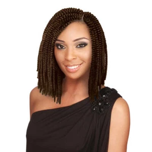 3x NUBIAN TWIST SPRING TWIST BRAIDING CURLY HAIR - Picture 1 of 2