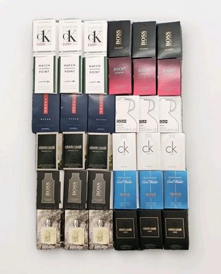 36 Herren Parfum Prada Boss Cavalli Joop Calvin Klein Lacoste Davidoff