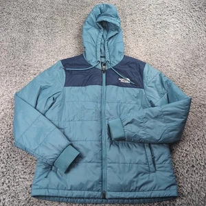 The North Face Jacke Damen Large Blau Mantel Leicht Puffer Polyester Outdoor - Bild 1 von 7