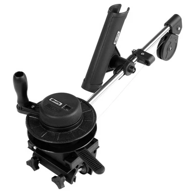 Downrigger manual Scotty #1050MP Depthmaster, pantalla llena con soporte de varilla y Foto 1 de 4
