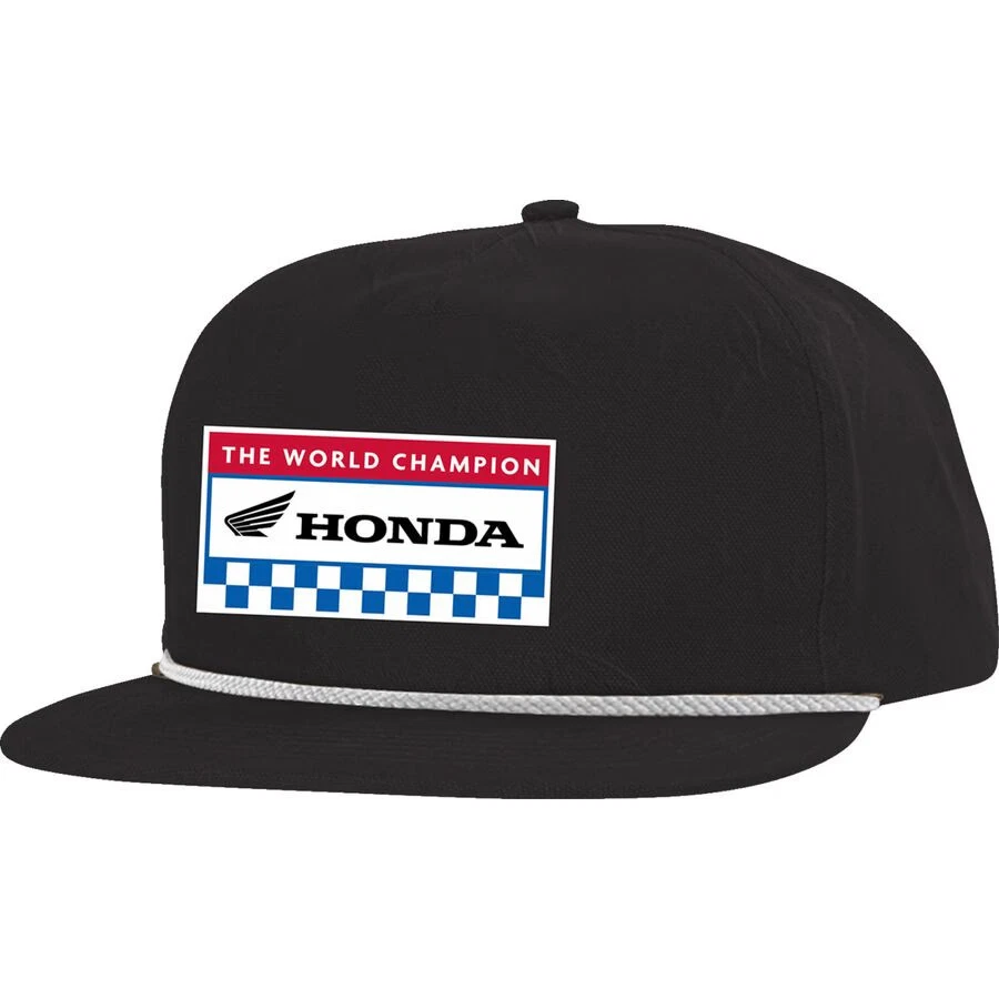 Honda Apparel World Champ Hat - Black LEM25-H49 - Image 1 of 2