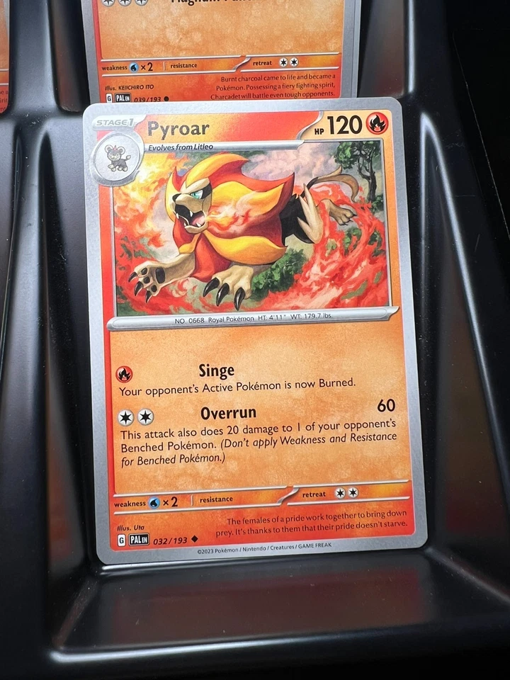 Pyroar 032/193 Sv02: Paldea Evolved Regular - Image 1 of 1