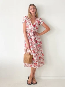 Christy Dawn Vermillion Bloom Dress - Picture 1 of 5
