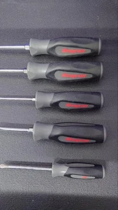 Snap-on Screwdriver Set dark titanium 5pc Heavy Duty Tool - Bild 1 von 5