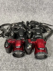 Lot of 6 Nikon Coolpix Digital Cameras Models L100, L110,L810,L830, L840 Parts - Picture 1 of 12