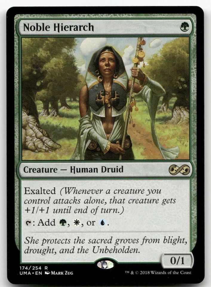 Noble Hierarch #174 (NM) Ultimate Masters UMA Magic MTG - Image 1 of 2