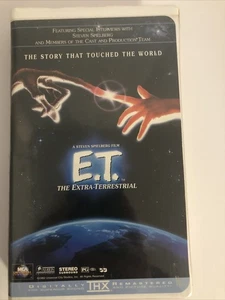 E.T. The Extra-Terrestrial (VHS, 1996) - Picture 1 of 7