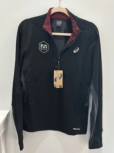 Asics Road Winter 1/2 Zip Mid Layer Schwarz Herren Believe In The Run Langarm M - Bild 1 von 11