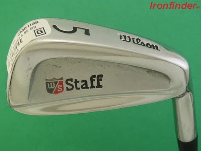 Wilson Staff PROGRESSIVE Single 5 Iron Steel Shaft Stiff Flex Mens Right Hand - Image 1 of 4