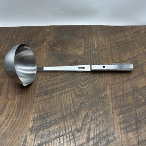Vintage 11 Zoll Vernco Edelstahl Schöpfkelle Made in Japan Holzgriff - Bild 1 von 6