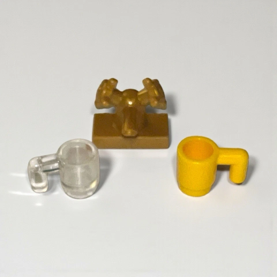 Lote de vasos de utensilios LEGO con faceta de fregadero minifigura ACCESORIO Foto 1 de 1