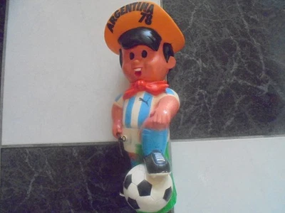 Gauchito - Fußball Werbefigur zur Fußball WM 1978 in Argentinien! (ca. 31,0 cm) - Bild 1 von 4