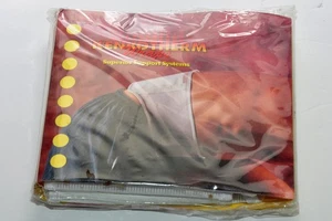 NIKKEN KENKOTHERM RÜCKENWICKEL/GÜRTEL WEISS GRÖSSE MEDIUM #1732 - Neu versiegelte Verpackung, Neu aus altem Lagerbestand - Bild 1 von 2