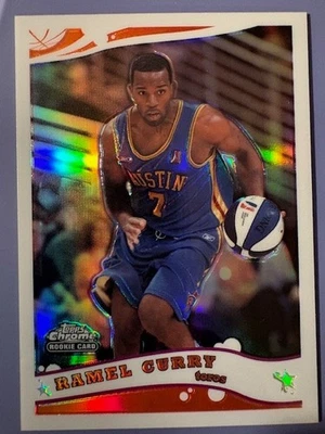 2005-06 Ramel Curry Topps Chrome Rookie Refractor - 088/999 - Image 1 of 2