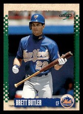 Brett Butler 1995 Score  Card #344 New York Mets
