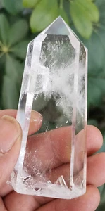 106g Naturstein Innenstein Quarz Kristall Spitze Heilung - Bild 1 von 9