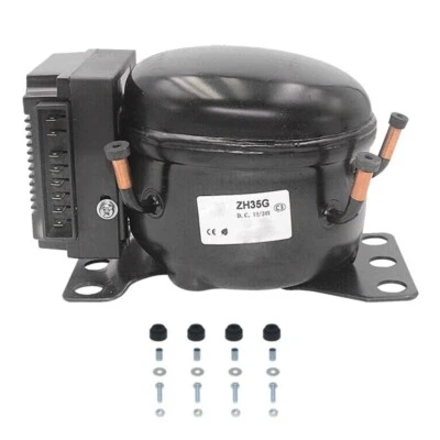 12V 24V DC Car Refrigeration Air Compressor Fridge Freezer Marine Solar QDZH35G - Image 1 of 4