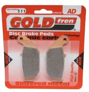 Brake Pads Rear For Benelli TNT 200 Tornado Naked T 2017-2018 - Picture 1 of 2
