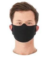 Face Mask Black Thin (pre-sanitized) - Picture 1 of 3
