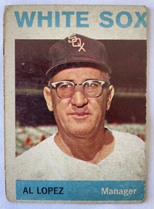 Al Lopez 1964 Topps card #232 Chicago White Sox Manager - Poor or Better cond. - Picture 1 of 2